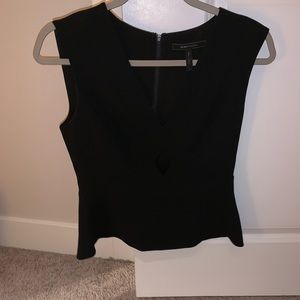 BCBG peplum top